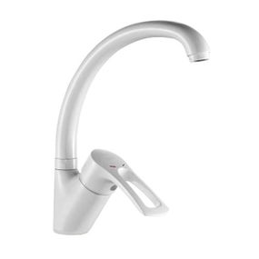 Змішувач для кухні Haiba HANSBERG 011 білий HB0202