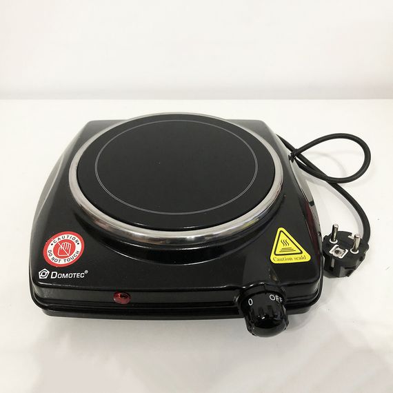 Переносная настольная электроплита DOMOTEC MS-5851, Комфорка электрическая, JS-595 Плита бытовая | Зображення 1