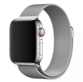 Ремінець для розумного годинника Smart Watch 42/44 Міланська петля (Срібло)