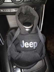 Чехол кофта Худи аксессуар на КПП Car Hoodie JEEP Джип черный подарок автомобилисту 10070