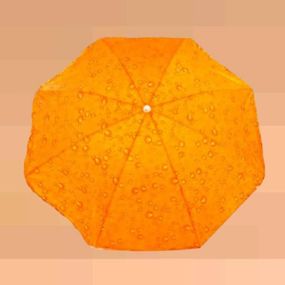 Зонт пляжный Роса 1,8м высота, d=1,5м Оранжевый