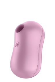 Вакуумний стимулятор із вібрацією Satisfyer Cotton Candy, Фіолетовий