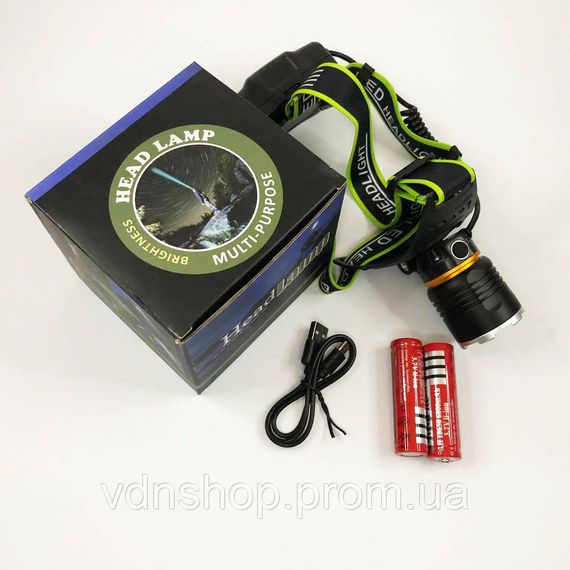 Яскравий світлодіодний потужний ліхтар Police BL-8003-P50, Ліхтар на лоб для будівельних робіт MW-63 | Зображення 7