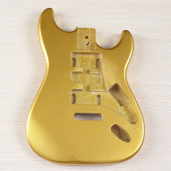 Корпус дека st stratocester под fender электрогитара gold | Зображення 2