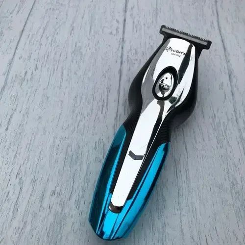 Аккумуляторная машинка бритва и триммер в одном USB зарядка с индикатором + подставка | Зображення 3