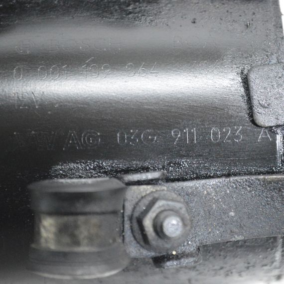 Стартер 2,0 кВт Audi 2.0 TDI A4 B7 2004-2009 Ауді а4 б7 03G911023A 0001109064 | Зображення 4