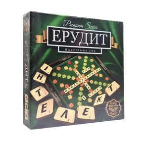 Игра настольная Эрудит БОЛ PREMIUM G-ER-U-01 на украинском языке