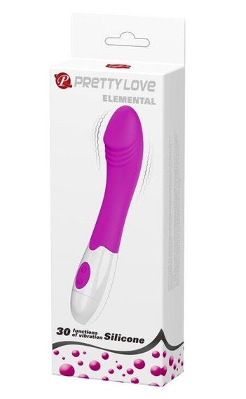 Вибромассажер для точки G Pretty Love - ELEMENTAL, BI-014812 sexstyle