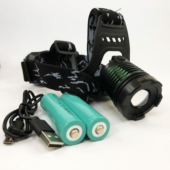 Ліхтар для рятувальників на голову POLICE BL-2188B-T6, Надпотужний налобний ліхтар GU-44 | Зображення 8