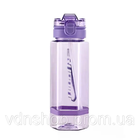 Пляшка для води багаторазова 760 мл пляшечка з трубочкою для спорту та школи HP-14-48V