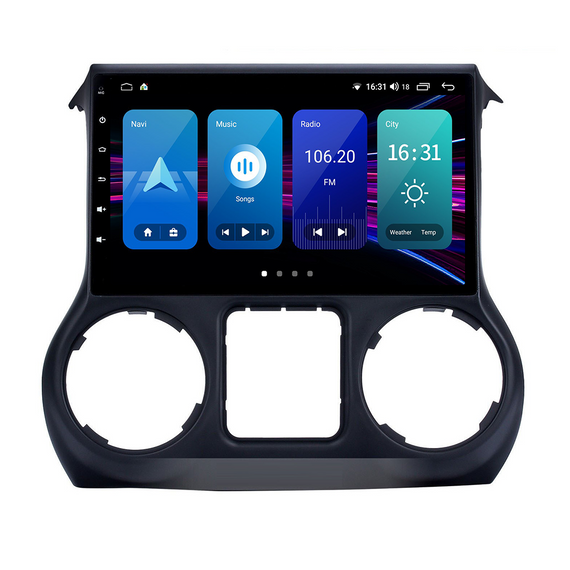 Штатна магнітола Torssen Jeep Wrangler 11-14 NF9 Carplay | Зображення 1