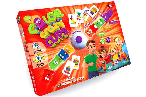 Настільна гра CCC-01-01U "Color Crazy Cups" DANKO