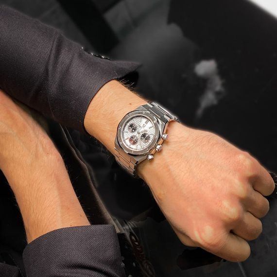 Чоловічий годинник Pagani Design PD-1707 Silver-Silver | Зображення 5