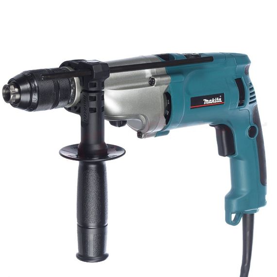 Дриль з ударом двохшвидкісний Makita HP2071 (1010 Вт, 1.5-13 мм, 0-2900 хв-1) | Зображення 1