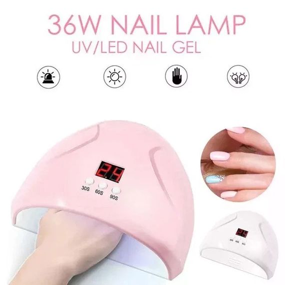 Лампа для маникюра FD-258 Beauty Nail 36W • Сушилка для ногтей FD-258 Beauty Nail 36W с сенсором и таймером 10/20/30 секунд | Зображення 2