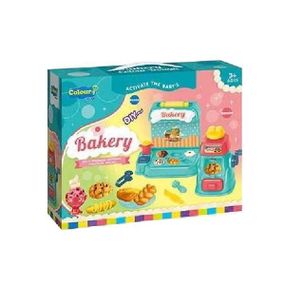 Набор теста для лепки 6 цветов с формочками DIY Bakery