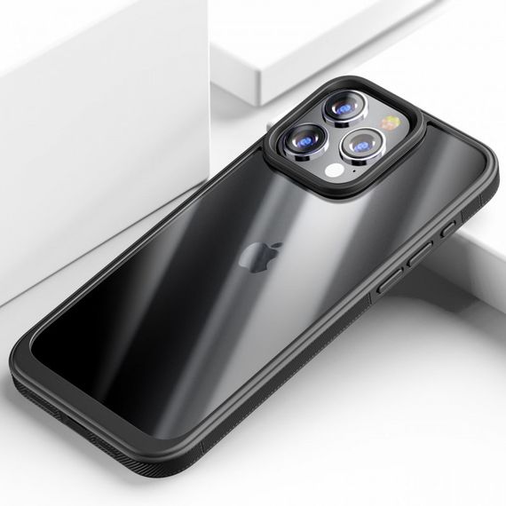 Чехол TPU+PC Pulse для Apple iPhone 13 Pro Max (6.7") Black | Зображення 1