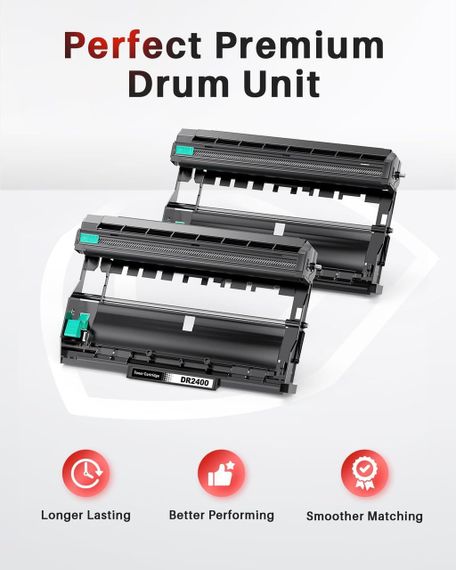 Барабан DR2400 для Brother DR-2400 DCP-L2530DW L2510D L2537DN L2550DN HL-L2350DW L2310D L2357DW L2370 фотобарабан драм-кардтидж | Зображення 3