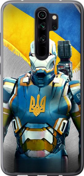 Чехол на Xiaomi Redmi Note 8 Pro Украинский киборг "980u-1783-17620"