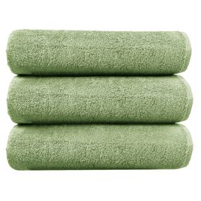 Набір рушників SoundSleep 113580  70х140 см, 50х90 см  бавовна оливковий