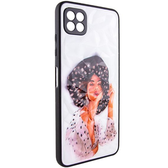 TPU+PC чохол Prisma Ladies для Samsung Galaxy A22 5G, Girl in a hat