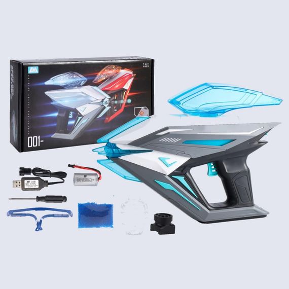 Пистолет на гидрогелевых шариках (орбизах) Gel Energy Space 001 Grey | Зображення 1