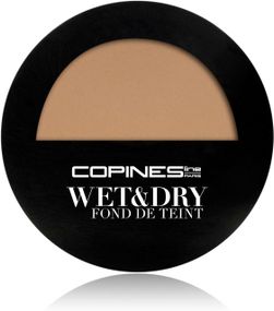Компактная пудра для лица Бежевая Copines line Paris WET DRY FOND DE TEINT POUDRE 04 Beige MOYEN