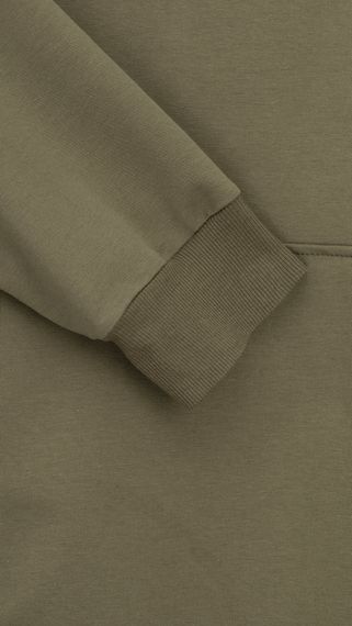 Худі однотонний чоловічий GENUA G01223-0004 XL Хакі shop (2000999473395) | Зображення 2