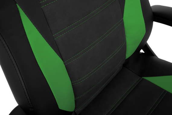 Кресло геймерское GT Racer B-2855 BlackGreen | Зображення 8