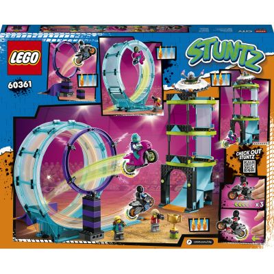 Конструктор LEGO City Stuntz Невероятное задание для каскадеров 385 деталей (60361) | Зображення 6