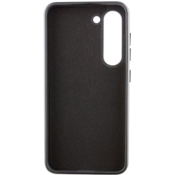 Шкіряний чохол Bonbon Leather Metal Style для Samsung Galaxy S22+ Чорний / Black | Зображення 2
