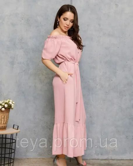 Плаття для жінок колір рожевий розмір L/XL FI_000778 | Зображення 2