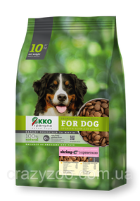 Сухой корм для собак средних пород Ekko гранула с креветкой 10 кг 4820249130155