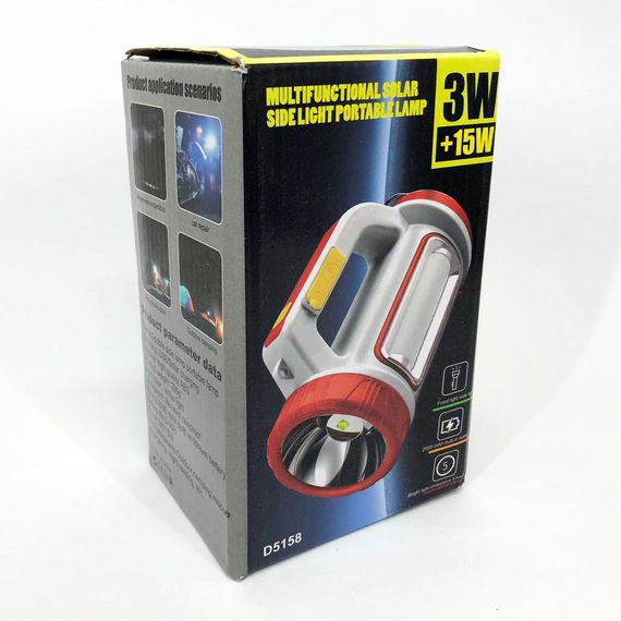 Кемпинговый фонарь лампа для аварийного освещения 5158-LED-COB, Яркий кемпинговый фонарь-лампа RL-25 | Зображення 7