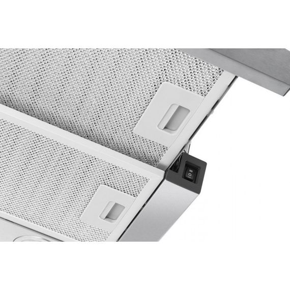 Вытяжка выдвижная кухонная нержавейка VENTOLUX GARDA 60 INOX (1100) LED | Зображення 3