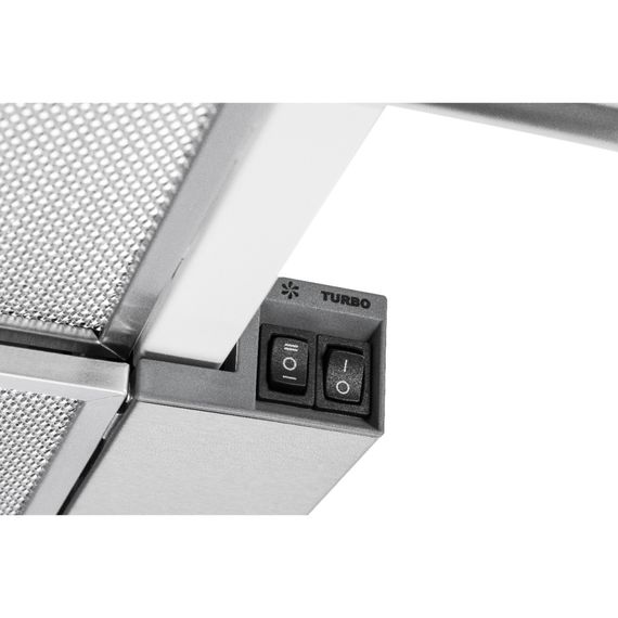 Витяжка кухонна GRANADO Telde 603-700 inox black glass (GCH16371) | Зображення 2