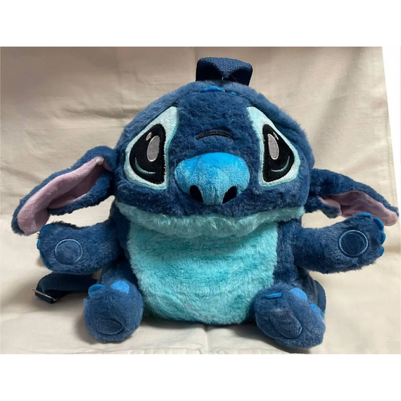 М'який рюкзак для дитини із зображенням Стича, регульованими лямками та двома відділами 23.5 × 19 × 14.5 см | Зображення 1