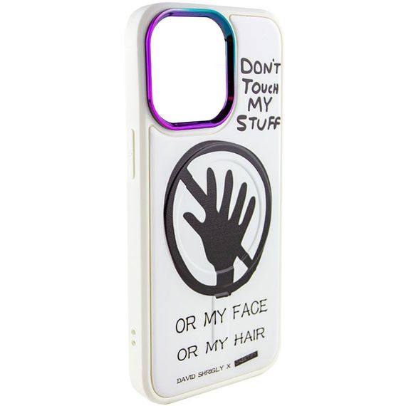 TPU+PC чохол Funny pictures with MagSafe для Apple iPhone 13 Pro (6.1") TPU+PC, Don't touch | Зображення 1