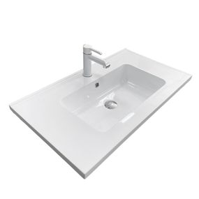 Раковина накладная Adamant FLATE, прямоугольная (4824296206501)