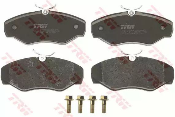 Колодки гальмівні NISSAN — OPEL — RENAULT — VAUXHALL Primastar/Vivaro/Trafic II/Vivaro, TRW | Зображення 1
