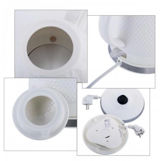 Електрочайник 1,5л 1200W кераміка 1725 KAMILLE | Зображення 2