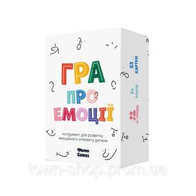 Настольная карточная игра "Эмоции" 0033MG 53 карты
