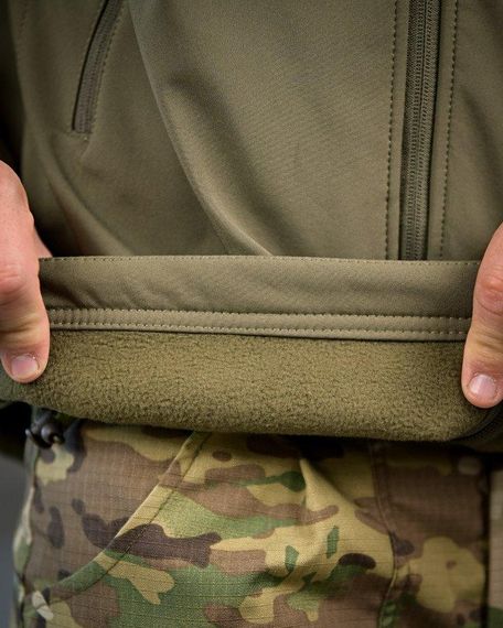 Тактична куртка софтшел LINKOLN олива ПП7948 | Зображення 7