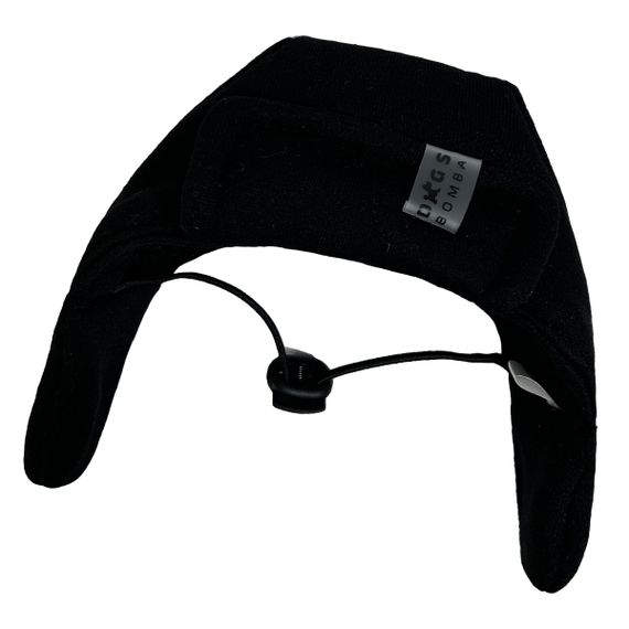 Шапка трехнитка чорна S-54