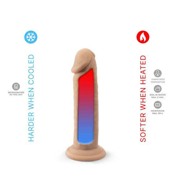 Фалоімітатор SilexD Robby Real Skin Flesh (MODEL 2 size 6in) Sex Aura | Зображення 4
