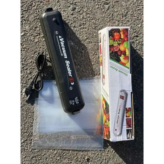Вакуумный упаковщик NEW Black — автоматический бытовой аппарат для вакуумной упаковки | Зображення 1