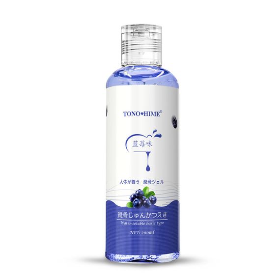 Їстівний інтимний гель Tono Hime зі смаком чорниці 200 ml