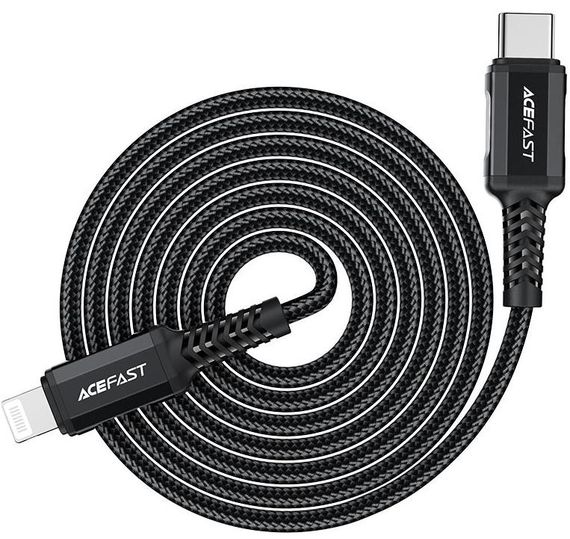 Дата кабель Acefast MFI C4-01 USB-C to Lightning aluminum alloy (1.8m) | Зображення 3