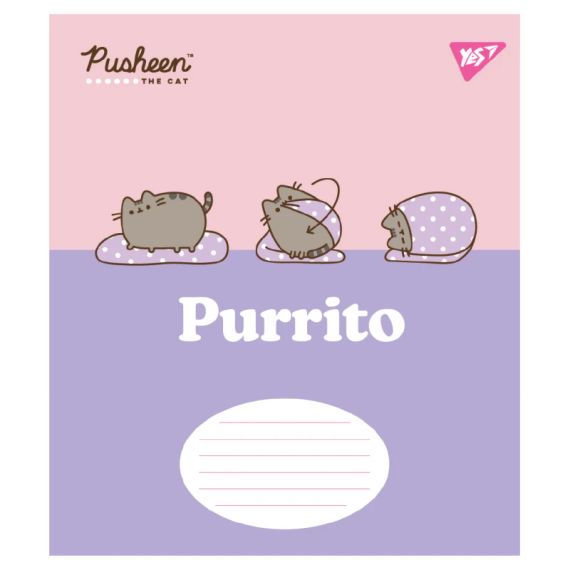 Зошит учнівський YES Pusheen The Cat 767612 12 аркушів Різнокольоровий shop (4823092292100) | Зображення 4