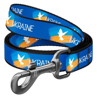 Поводок для собак WAUDOG Nylon "Знамя" М 20 мм х 122 см (4920-0229)